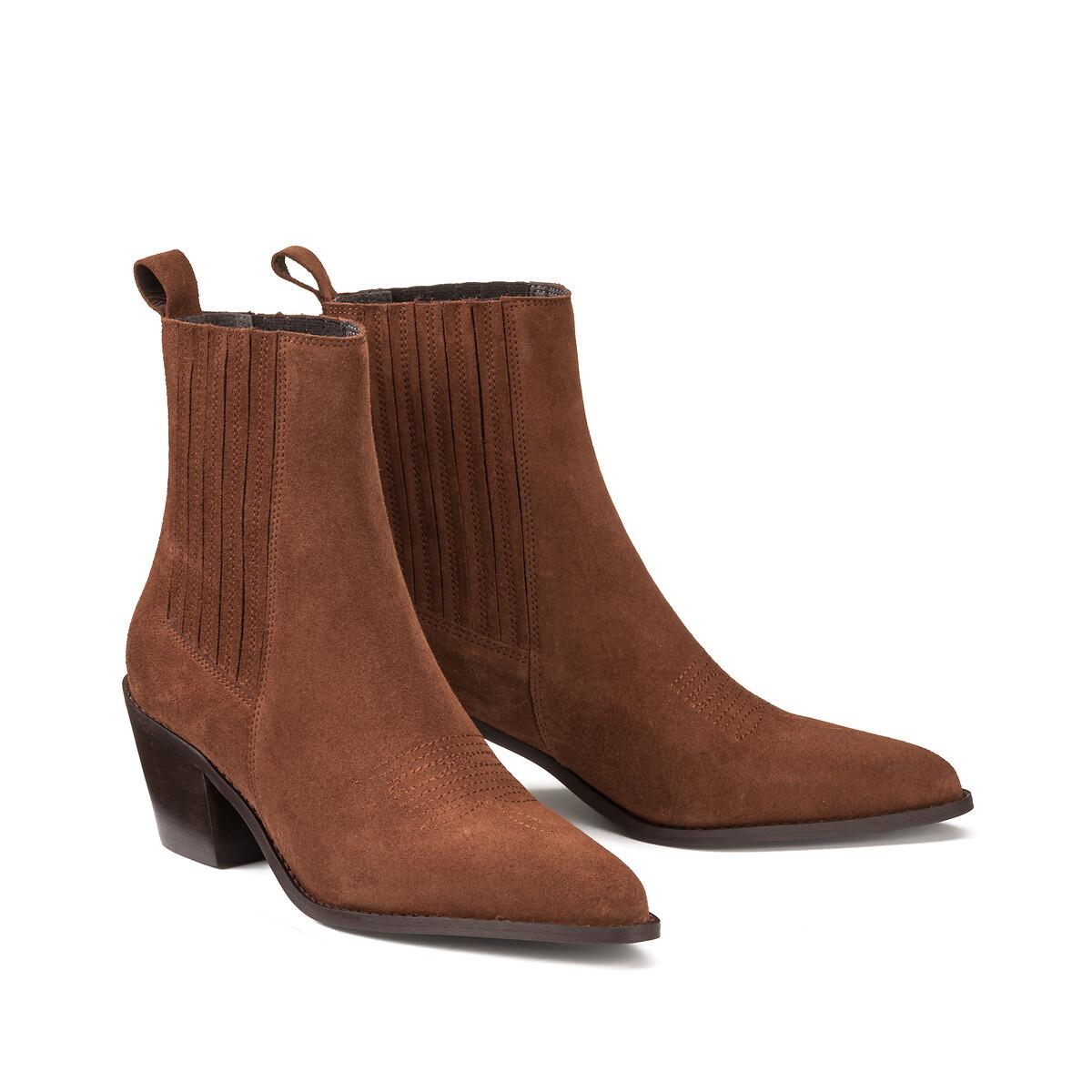 Signature Western-boots Damen Rot 36 von La Redoute Collections