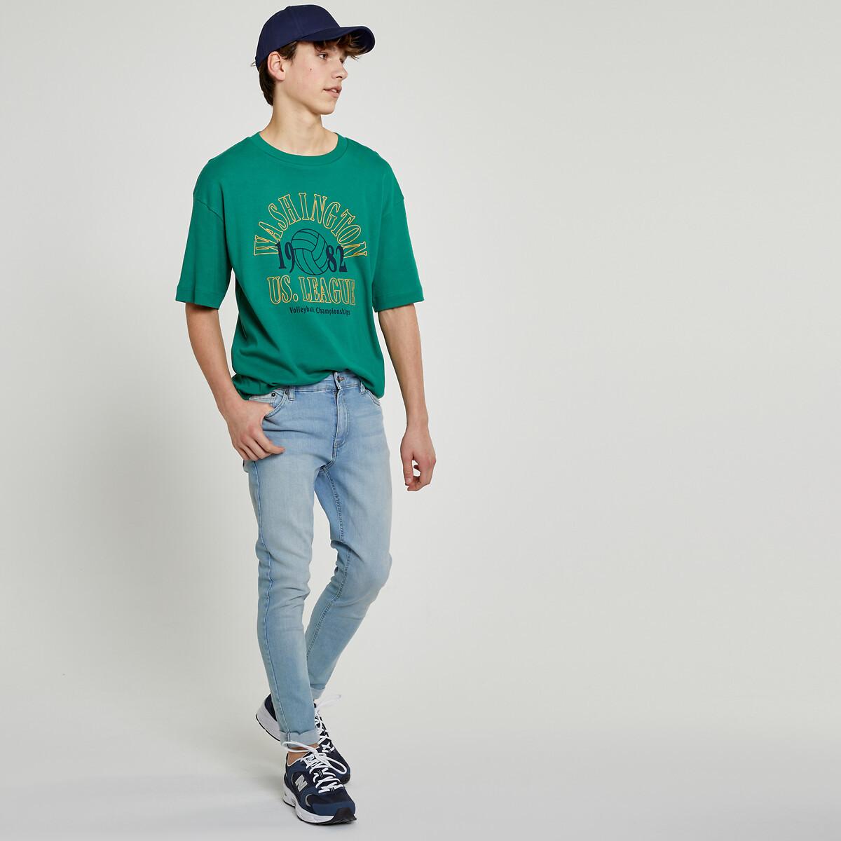 Slim-fit-jeans Jungen Blau 12A von La Redoute Collections