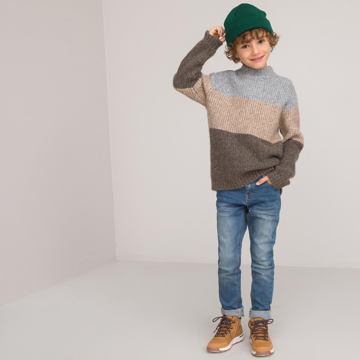 Slim-fit-jeans Jungen Blau 12A von La Redoute Collections