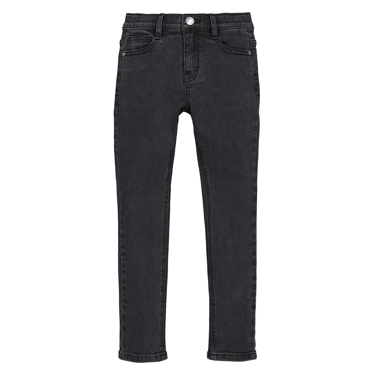 Slim-fit-jeans Jungen Schwarz 128/134 von La Redoute Collections