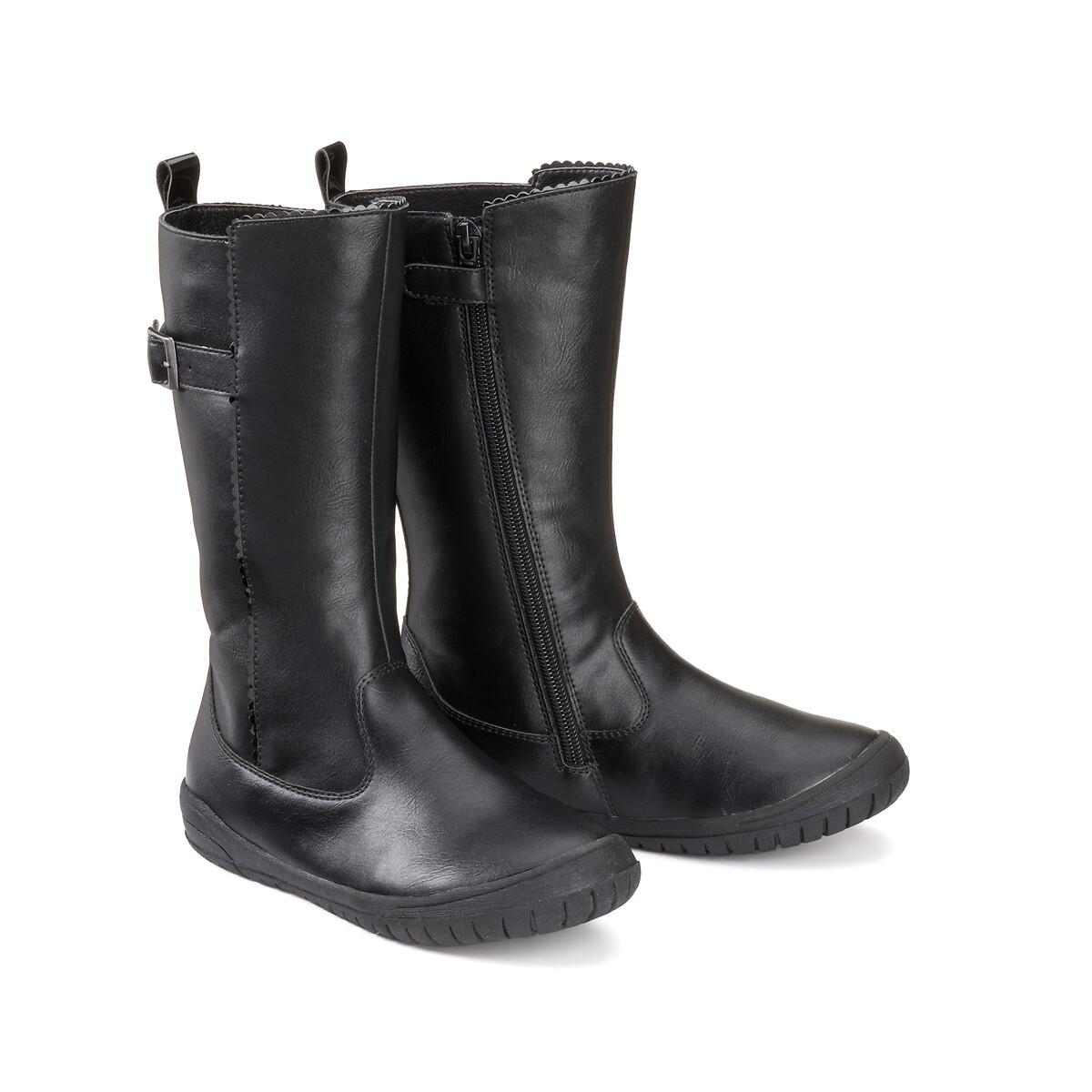 Stiefel Damen Schwarz 32 von La Redoute Collections