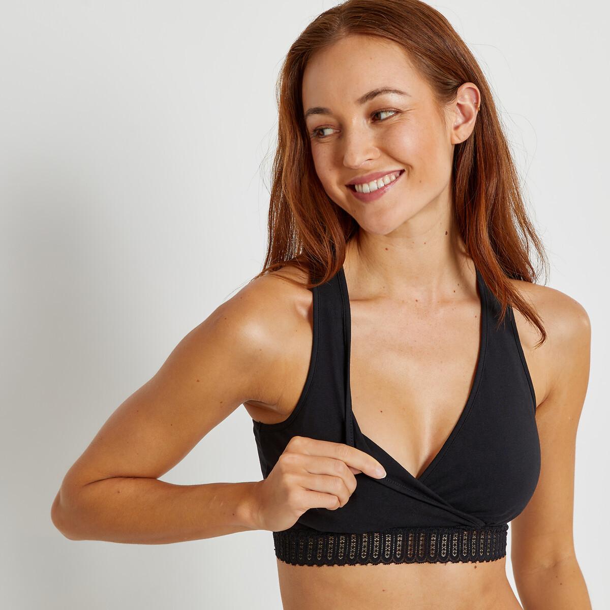 Still-bustier Aus Baumwolle Damen Schwarz 38 von La Redoute Collections