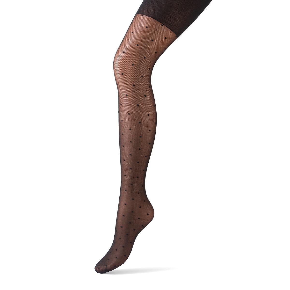 Strumpfhose Damen Schwarz 38 von La Redoute Collections