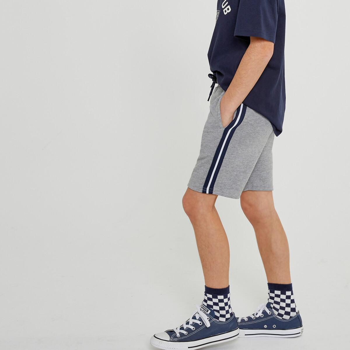 Sweat-bermudas Jungen Grau 126 von La Redoute Collections