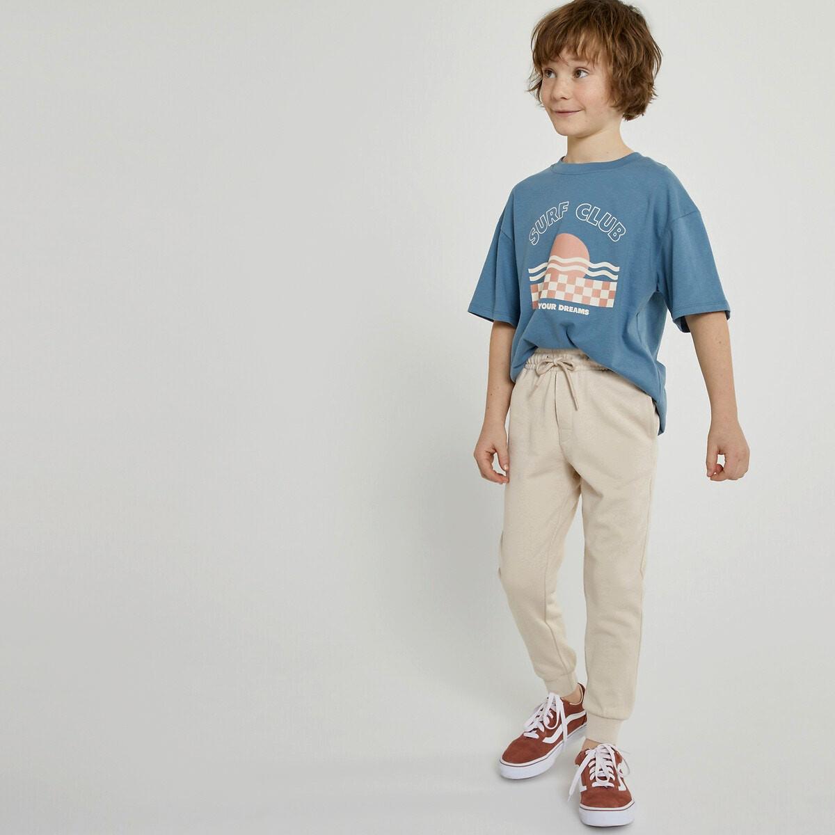 Sweatpants Jungen Beige 134/140 von La Redoute Collections