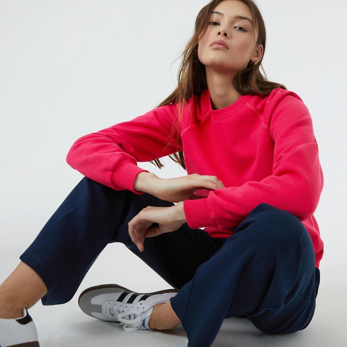 Sweatshirt Damen Rosa XXL von La Redoute Collections