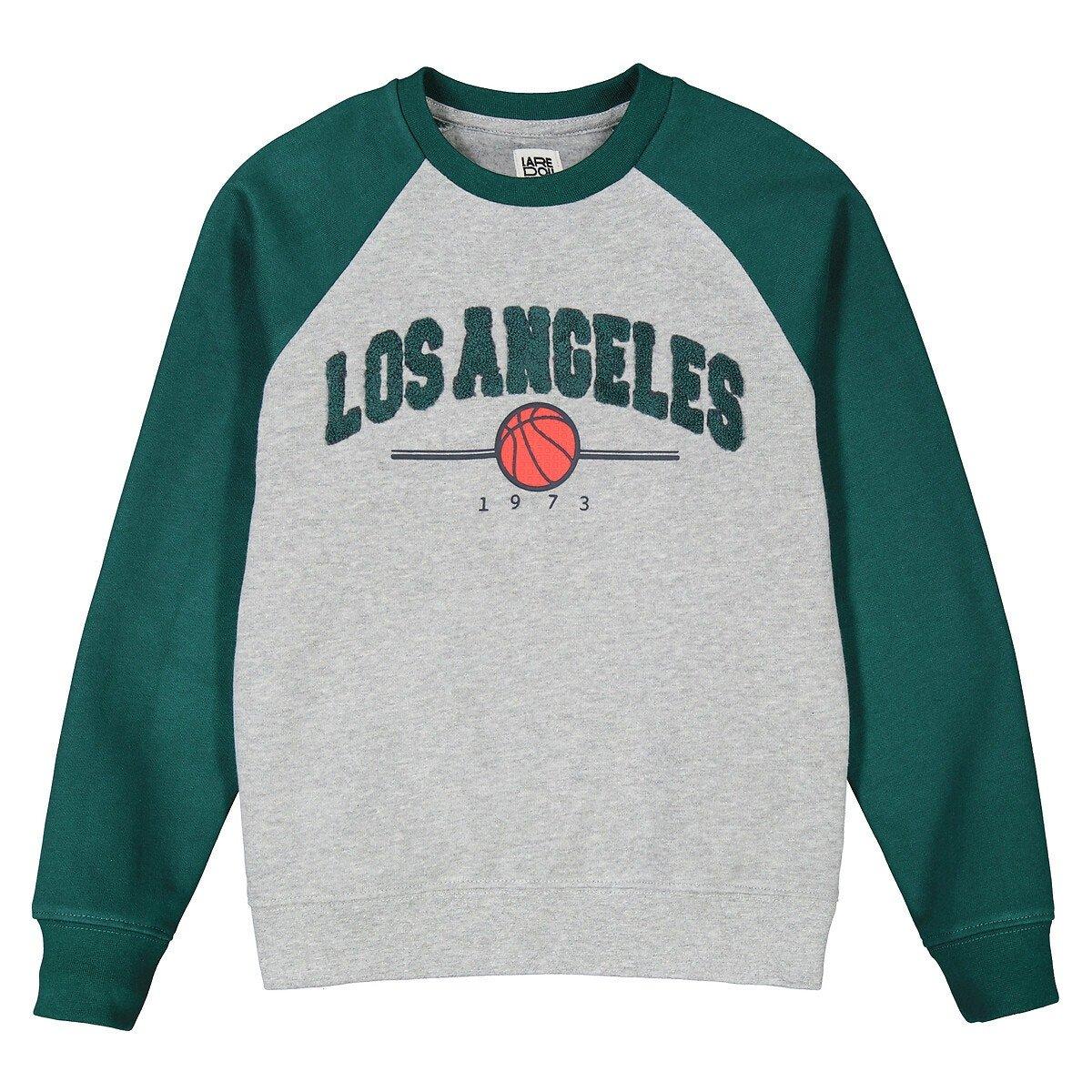 Sweatshirt Mit Rundem Ausschnitt Jungen Grau 118 von La Redoute Collections