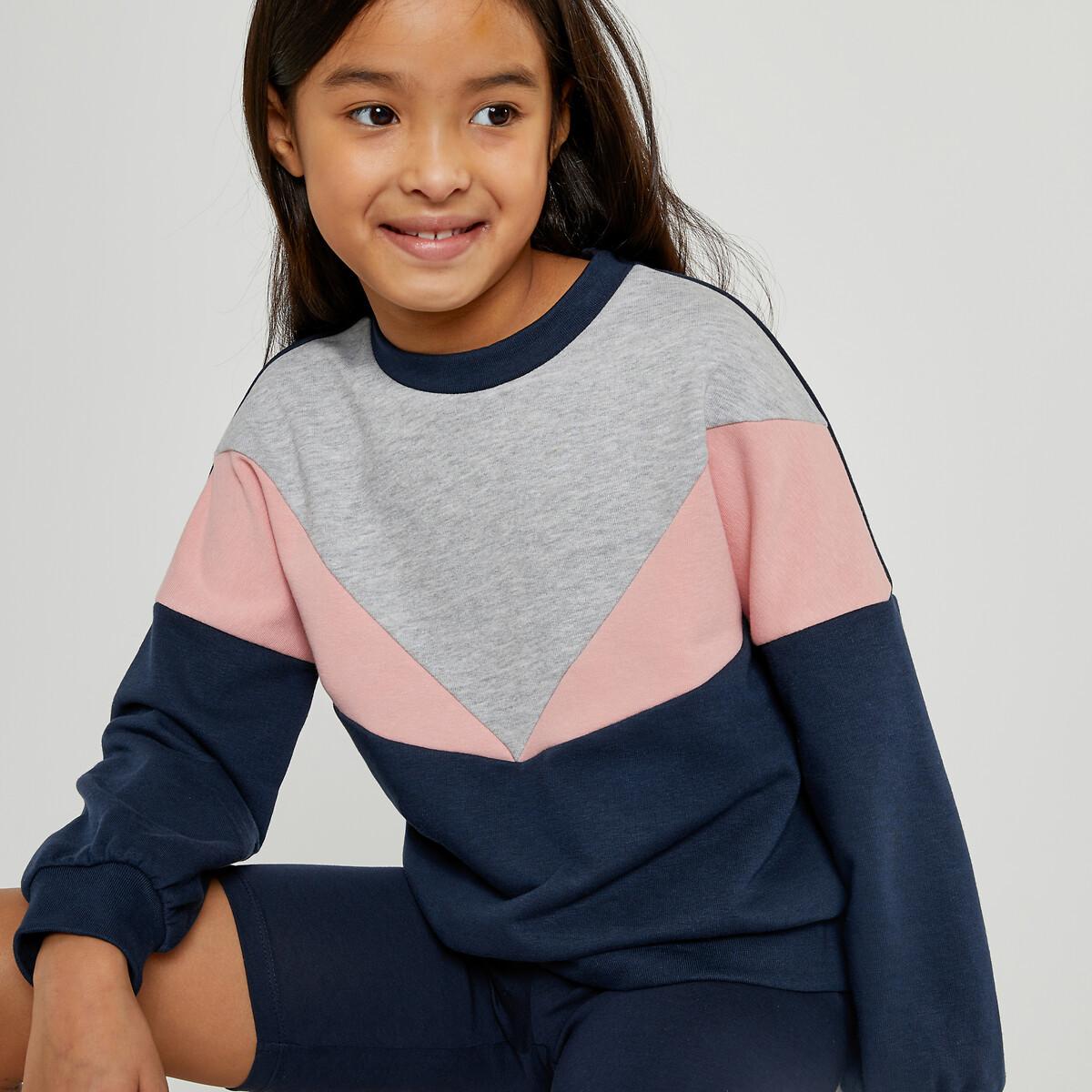 Sweatshirt Mit Rundhalsausschnitt Mädchen  102 von La Redoute Collections