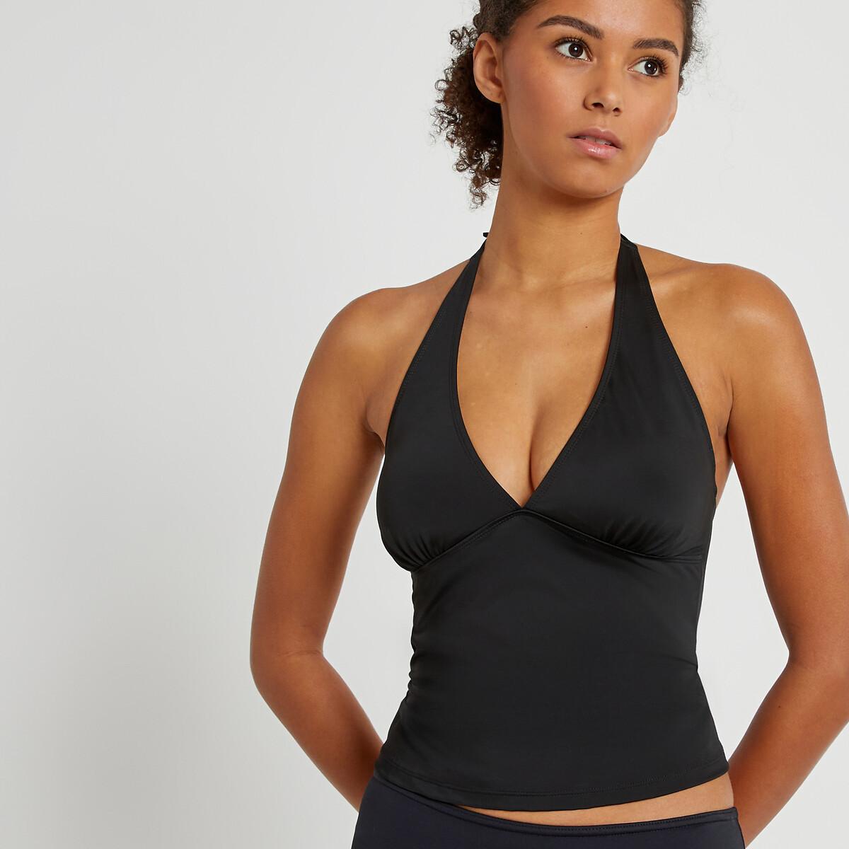 Tankini-oberteil Unisex Schwarz 34 von La Redoute Collections