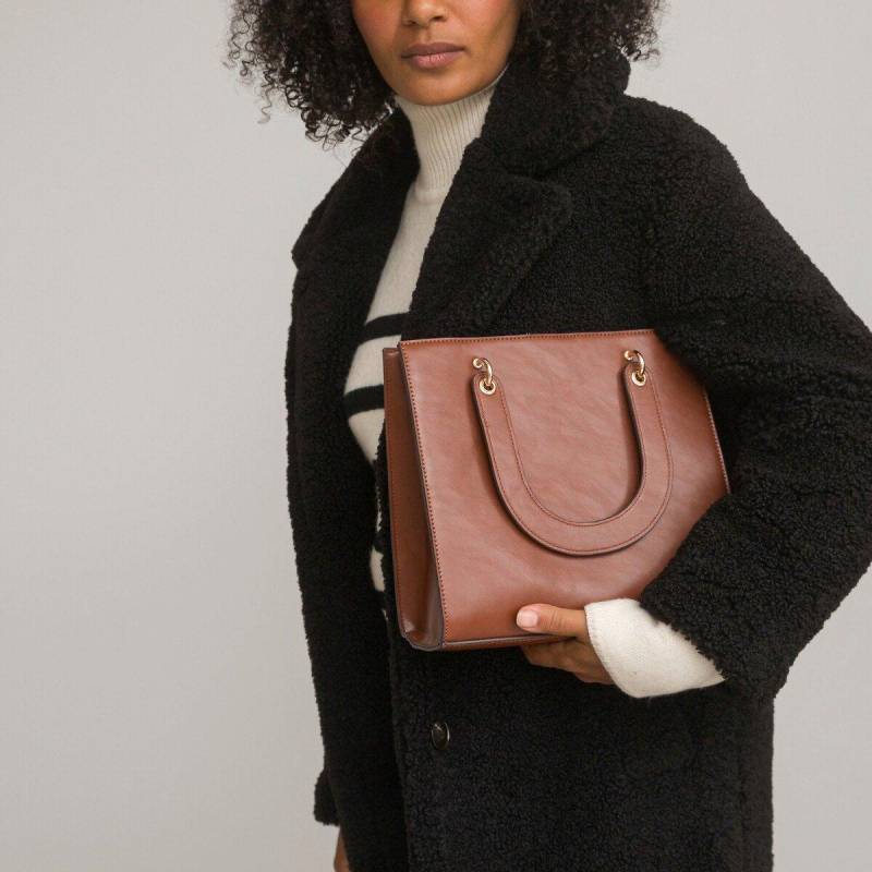 Tasche Im Shopper-stil Damen Braun ONE SIZE von La Redoute Collections