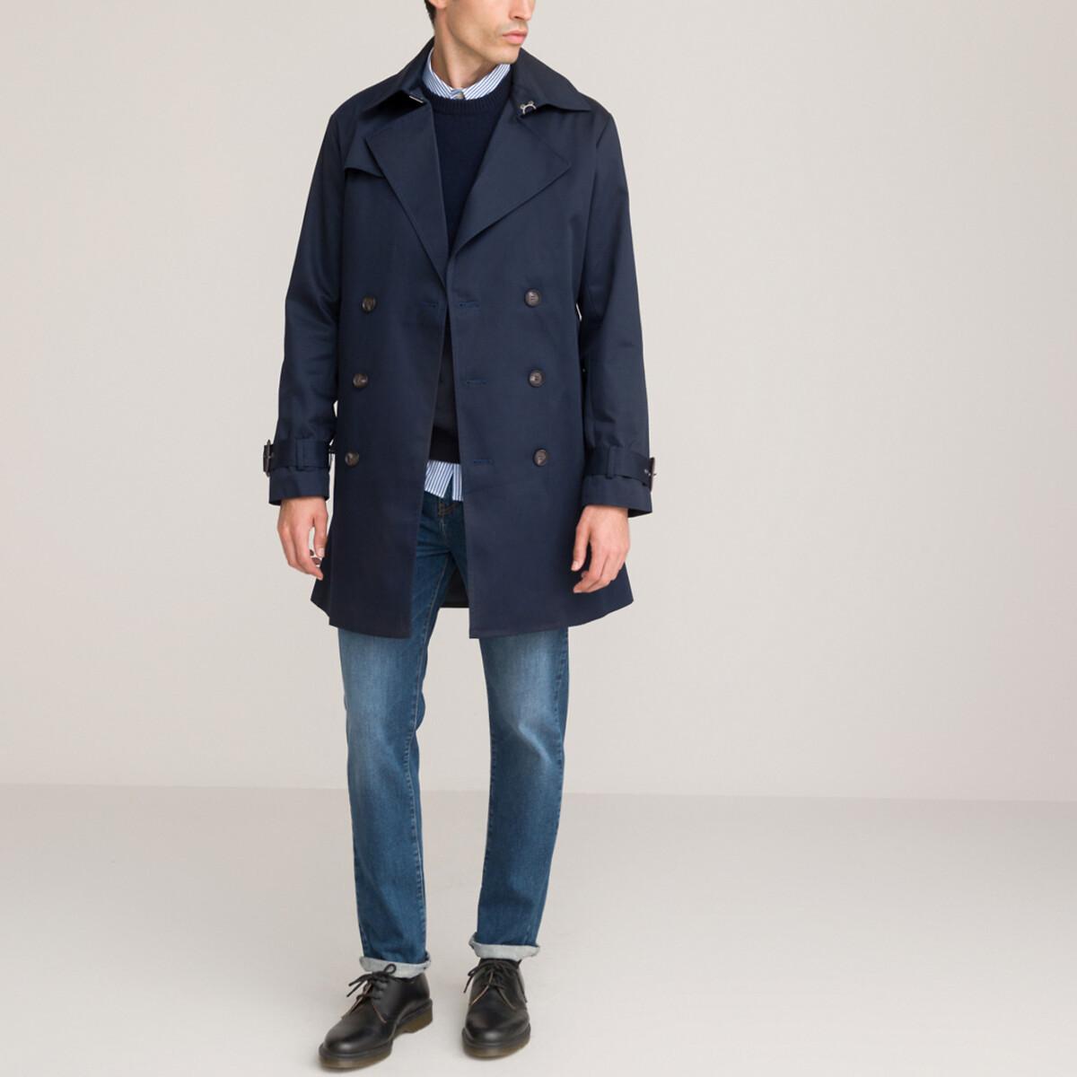 Trenchcoat Signature Mit Gürtel Herren Blau XL von La Redoute Collections