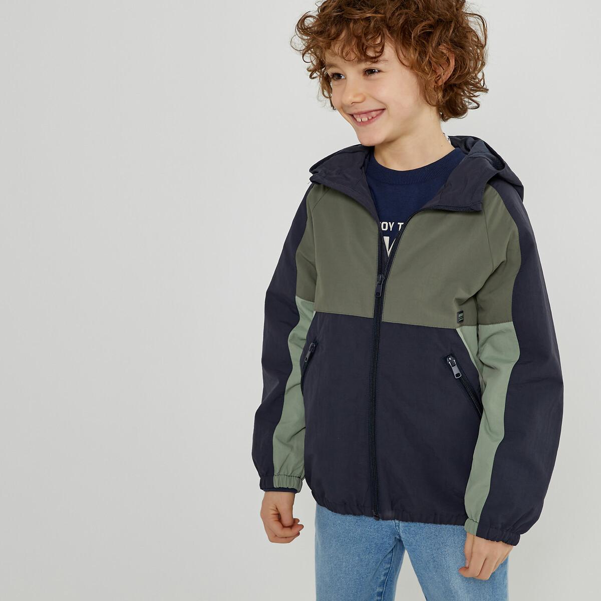 Übergangsjacke Mit Kapuze Jungen Grün 102 von La Redoute Collections