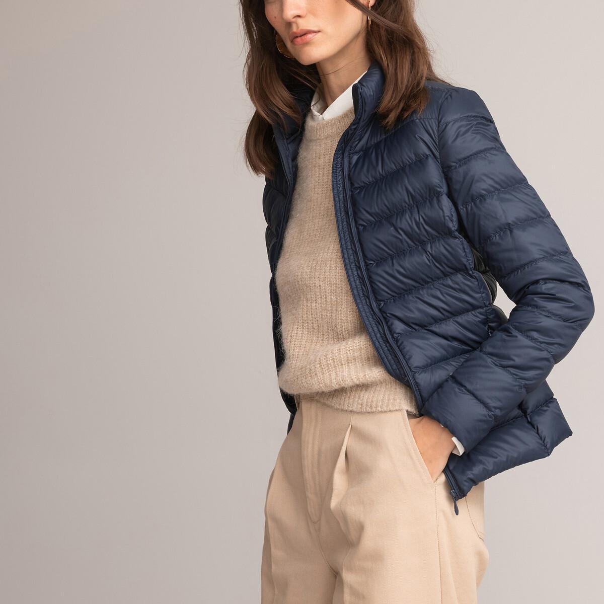 Ultra Leichte Steppjacke Mit Stehkragen Damen Blau 32 von La Redoute Collections