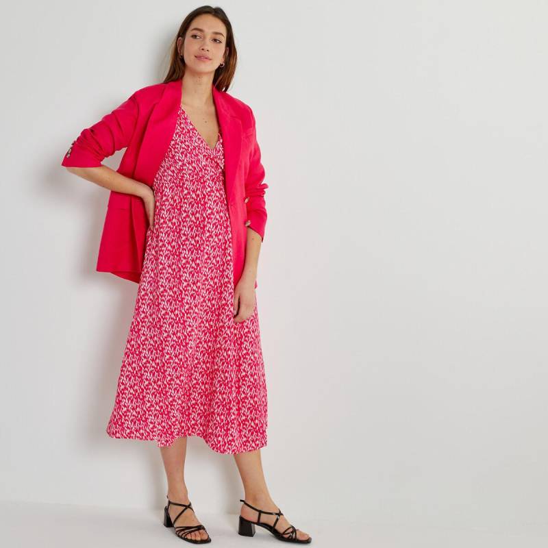 Umstandskleid In Wickelform Mit Grafischem Muster Damen Rosa 34 von La Redoute Collections