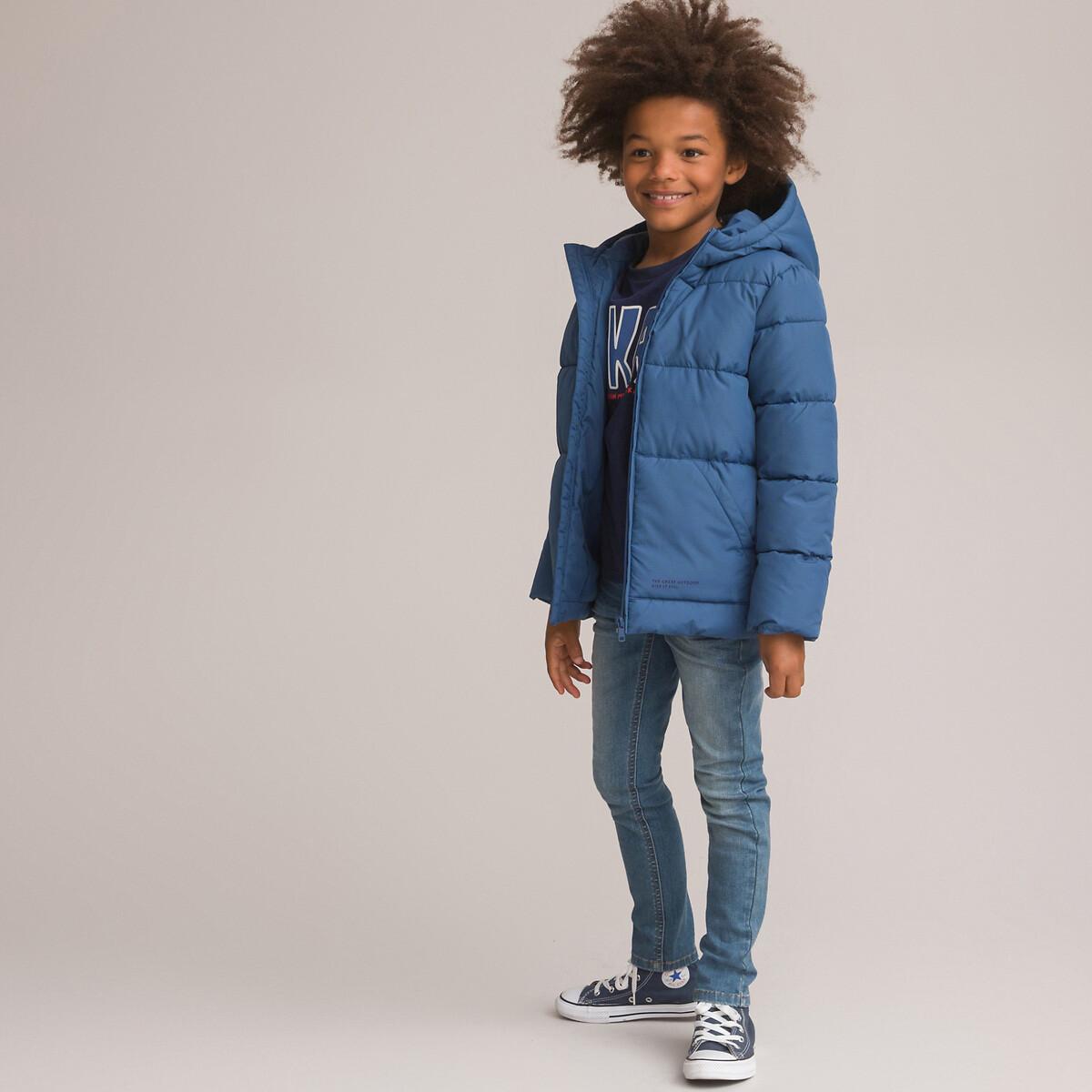 Warme Steppjacke Mit Kapuze Jungen Blau 12A von La Redoute Collections