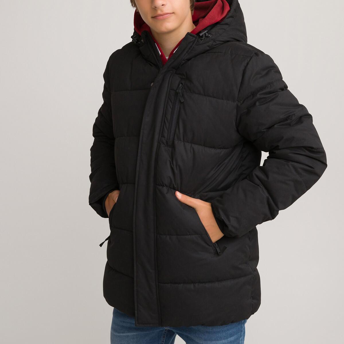 Warme Steppjacke Mit Kapuze Jungen Schwarz 134/140 von La Redoute Collections