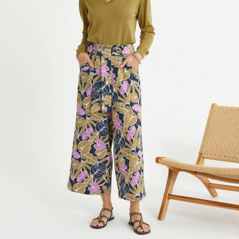 Weite Hose Mit Blumenmuster Damen  34 von La Redoute Collections