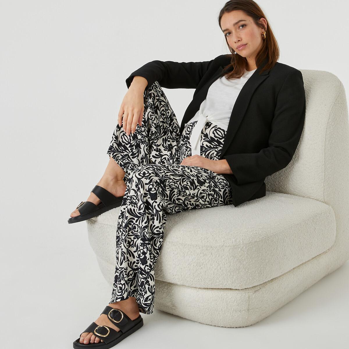 Weite Umstandshose Mit Hohem Bund Damen  36 von La Redoute Collections