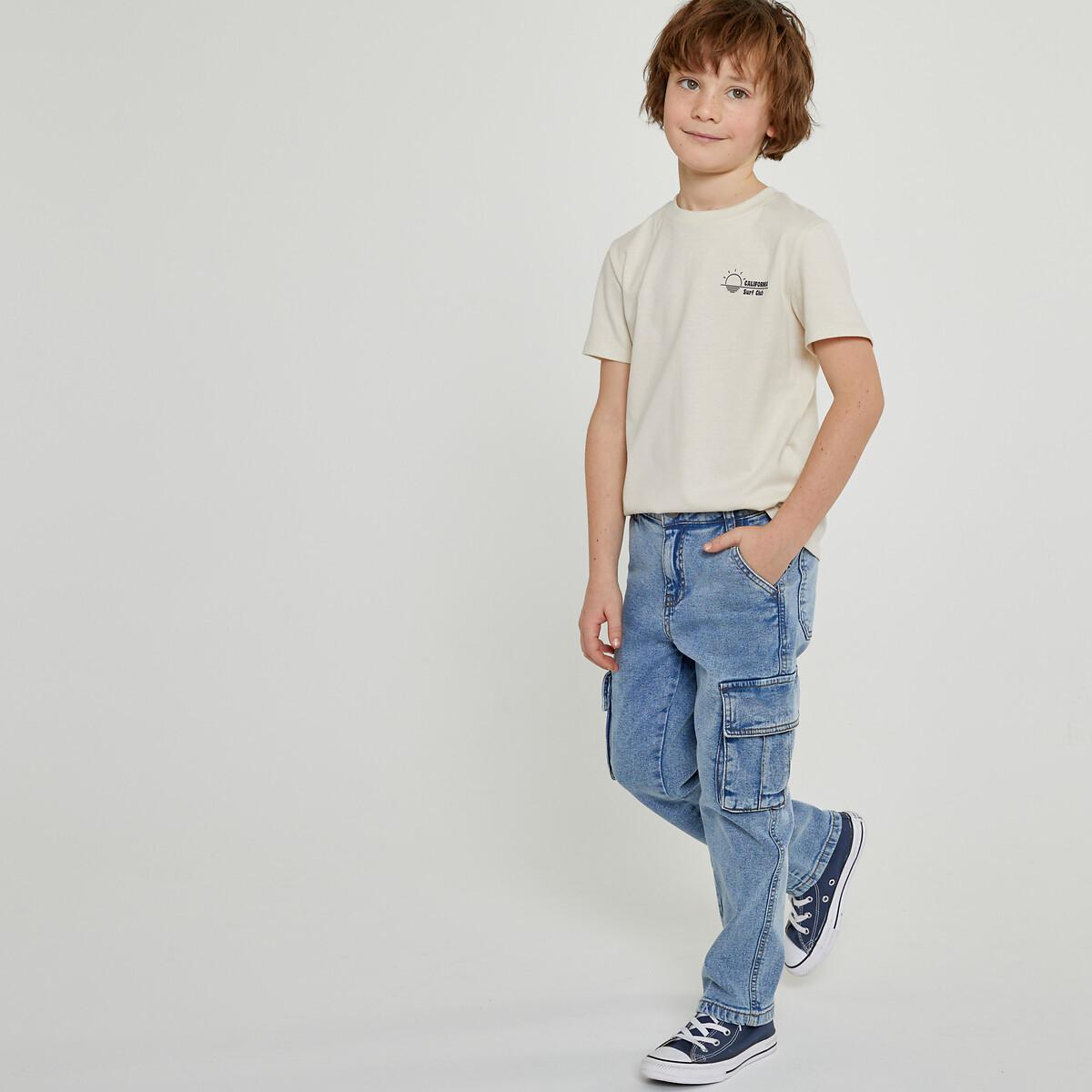 Worker-jeans Jungen Blau 118 von La Redoute Collections