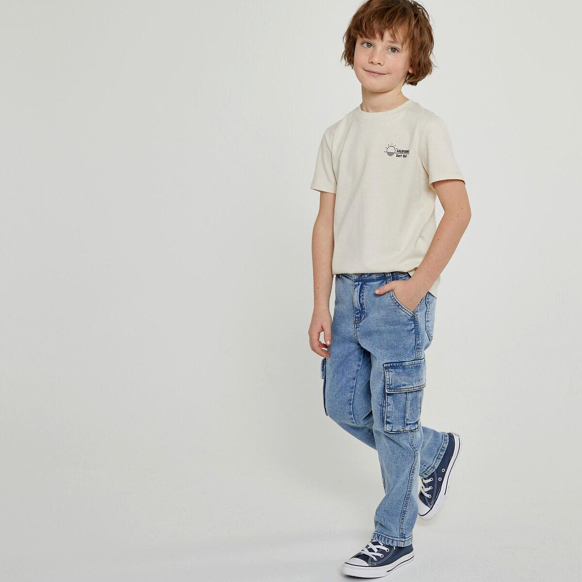 Worker-jeans Jungen Blau 5-6A von La Redoute Collections