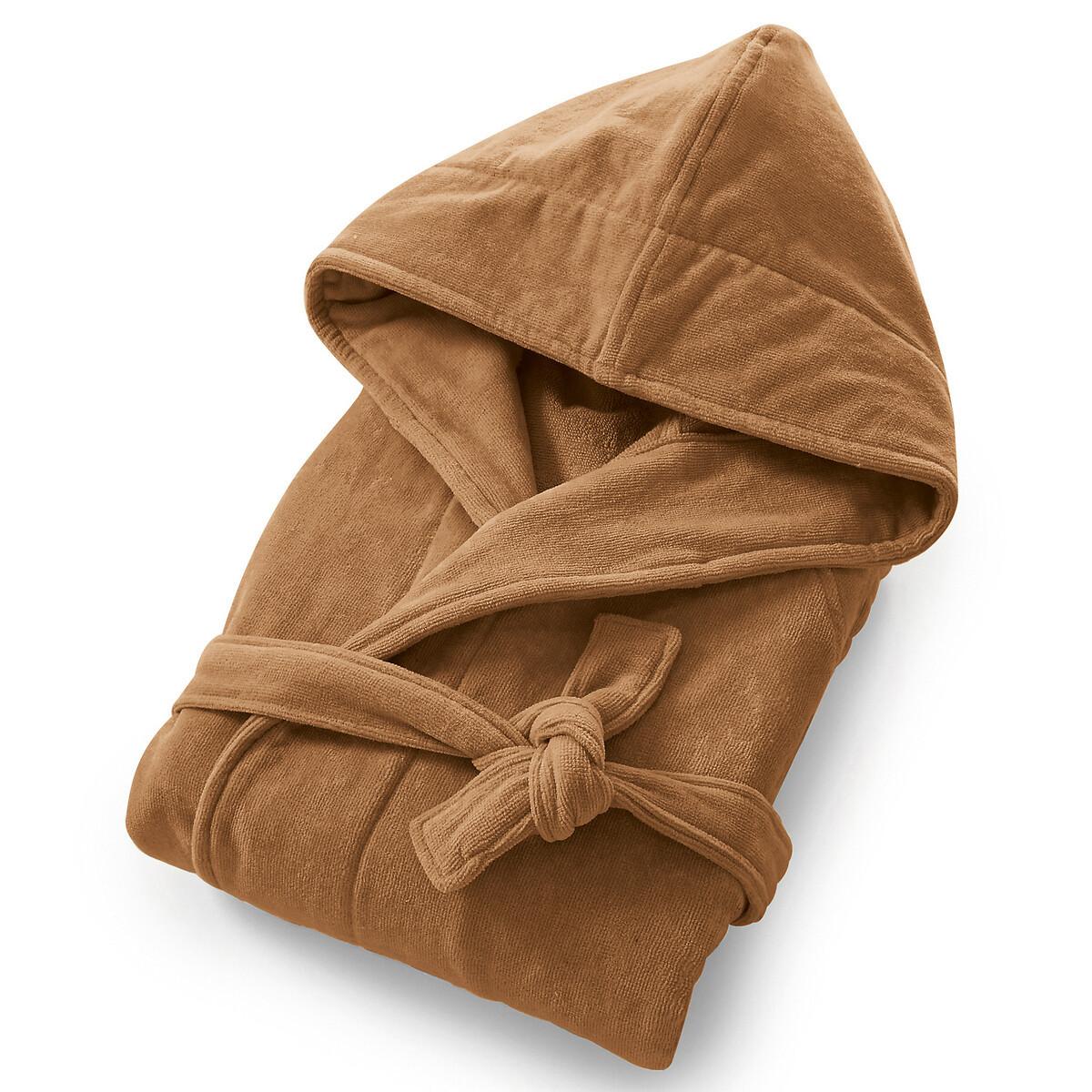 Bademantel Trizie Mit Kapuze Damen Beige 38 von La Redoute Intérieurs