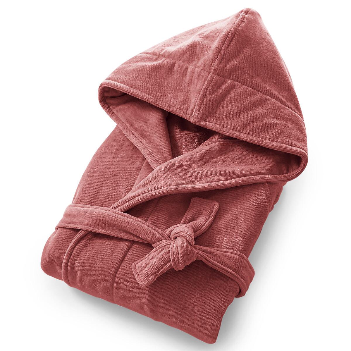 Bademantel Trizie Mit Kapuze Damen Rosa 38 von La Redoute Intérieurs