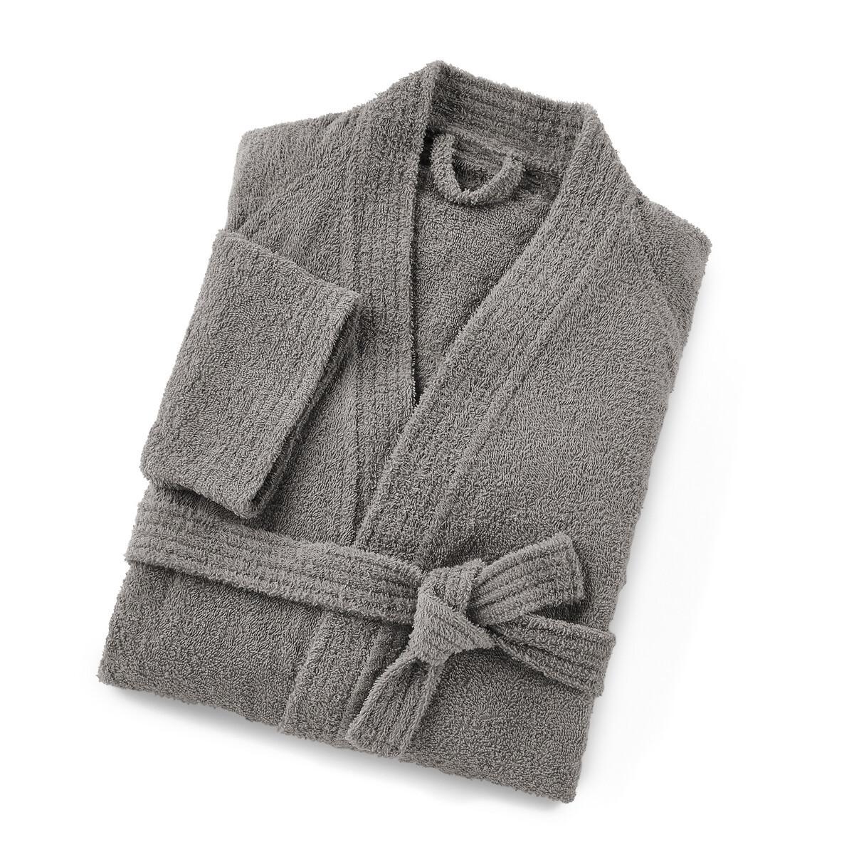 Kimono-bademantel Scenario (350 G/m²) Für Erwachsene Damen Grau 38 von La Redoute Intérieurs