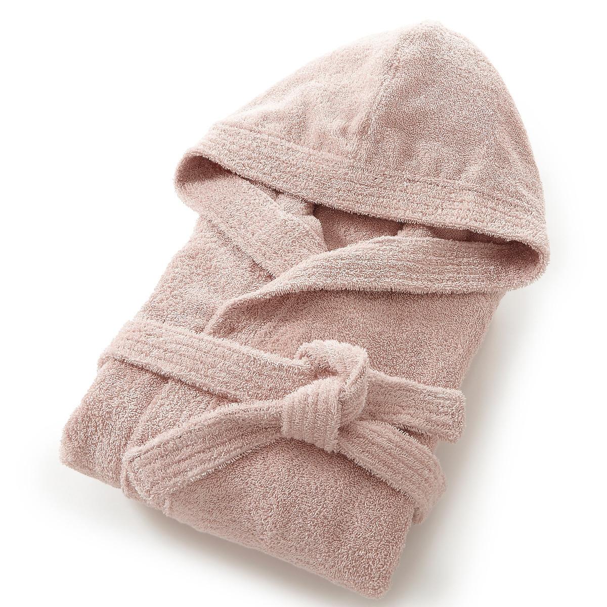 Kapuzen-bademantel Haxel Damen Rosa 48/50 von La Redoute Intérieurs