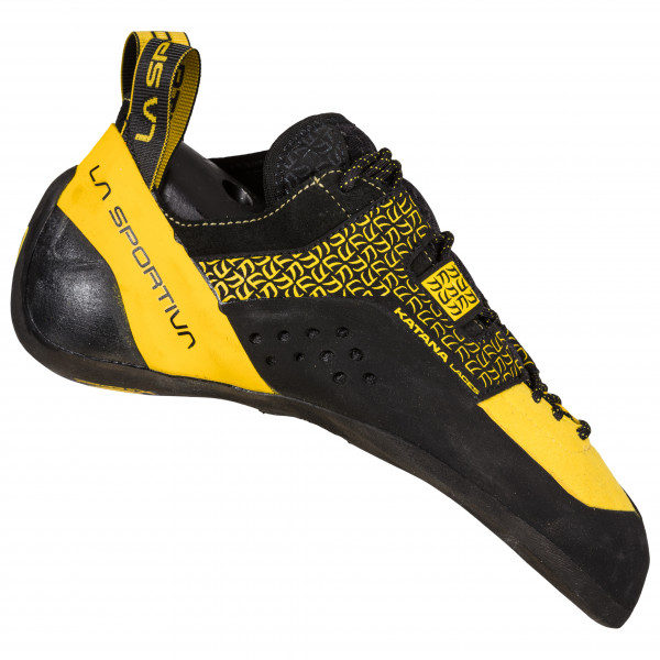 La Sportiva - Katana Laces - Kletterschuhe Gr 37,5 schwarz/gelb/oliv von La Sportiva