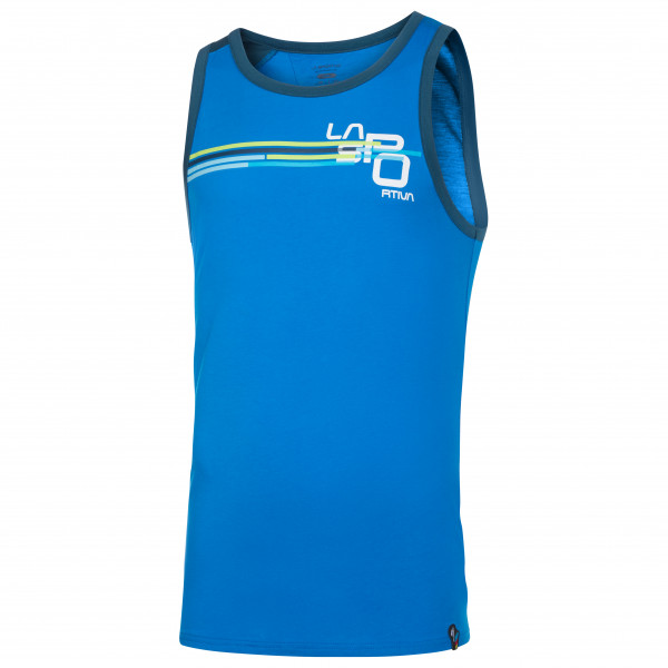 La Sportiva - Stripe Cube Tank - Tank Top Gr L;M;S;XL türkis/blau von La Sportiva