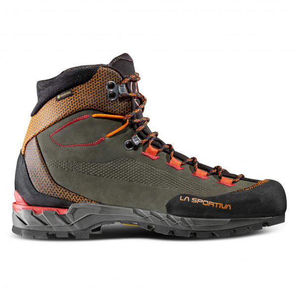 La Sportiva - Trango Tech Leather GTX - Bergschuhe Gr 42 braun/oliv/grau von La Sportiva