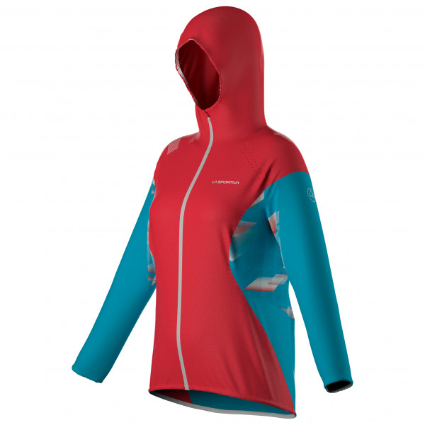 La Sportiva - Women's Briza Windbreaker Jacket - Laufjacke Gr S rot von La Sportiva