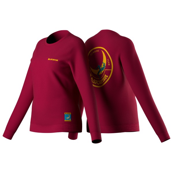 La Sportiva - Women's Climbing On The Moon Sweatshirt - Pullover Gr L rot La Sportiva - Women's Climbing On The Moon Sweatshirt - Pullover Gr L rot von La Sportiva