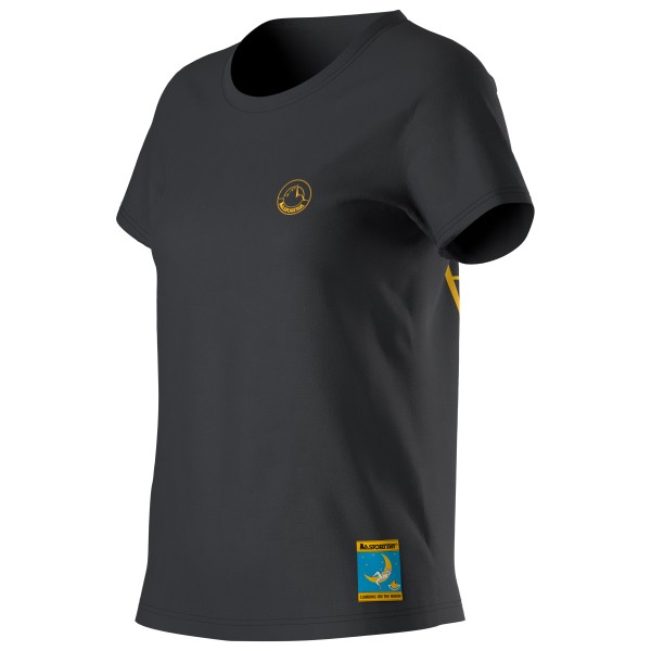 La Sportiva - Women's Climbing On The Moon - T-Shirt Gr XL grau/schwarz