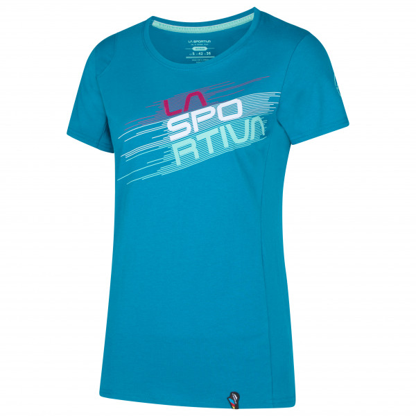 La Sportiva - Women's Stripe Evo - T-Shirt Gr S blau von La Sportiva