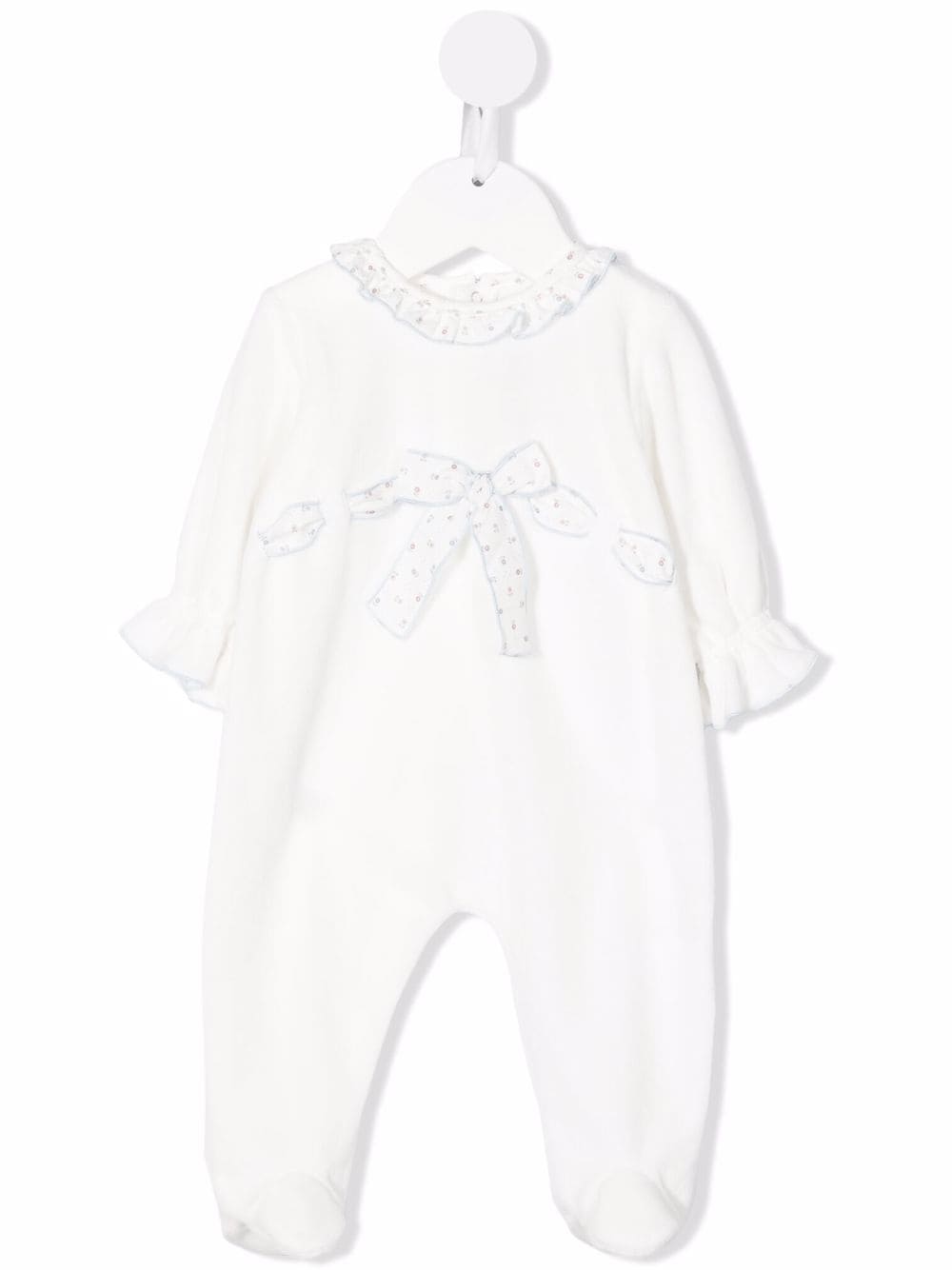La Stupenderia bow detail pyjamas - White von La Stupenderia