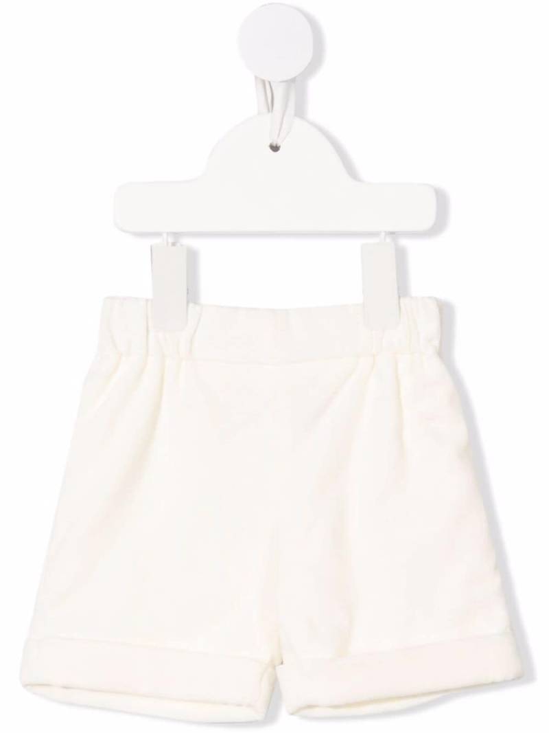 La Stupenderia elasticated-waist slip-on shorts - White von La Stupenderia