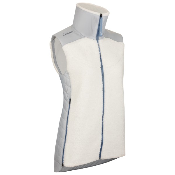 LaMunt - Women's Sophia Cozy Hybrid Vest - Fleecegilet Gr 36;40 schwarz;weiß/grau von LaMunt