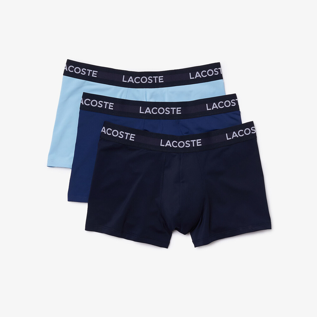3er-Pack Boxerpants, unifarben von Lacoste