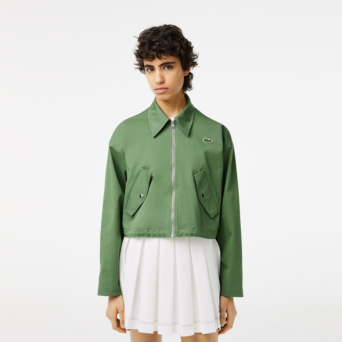 Anorak aus Stretch-Garbardine Héritage von Lacoste