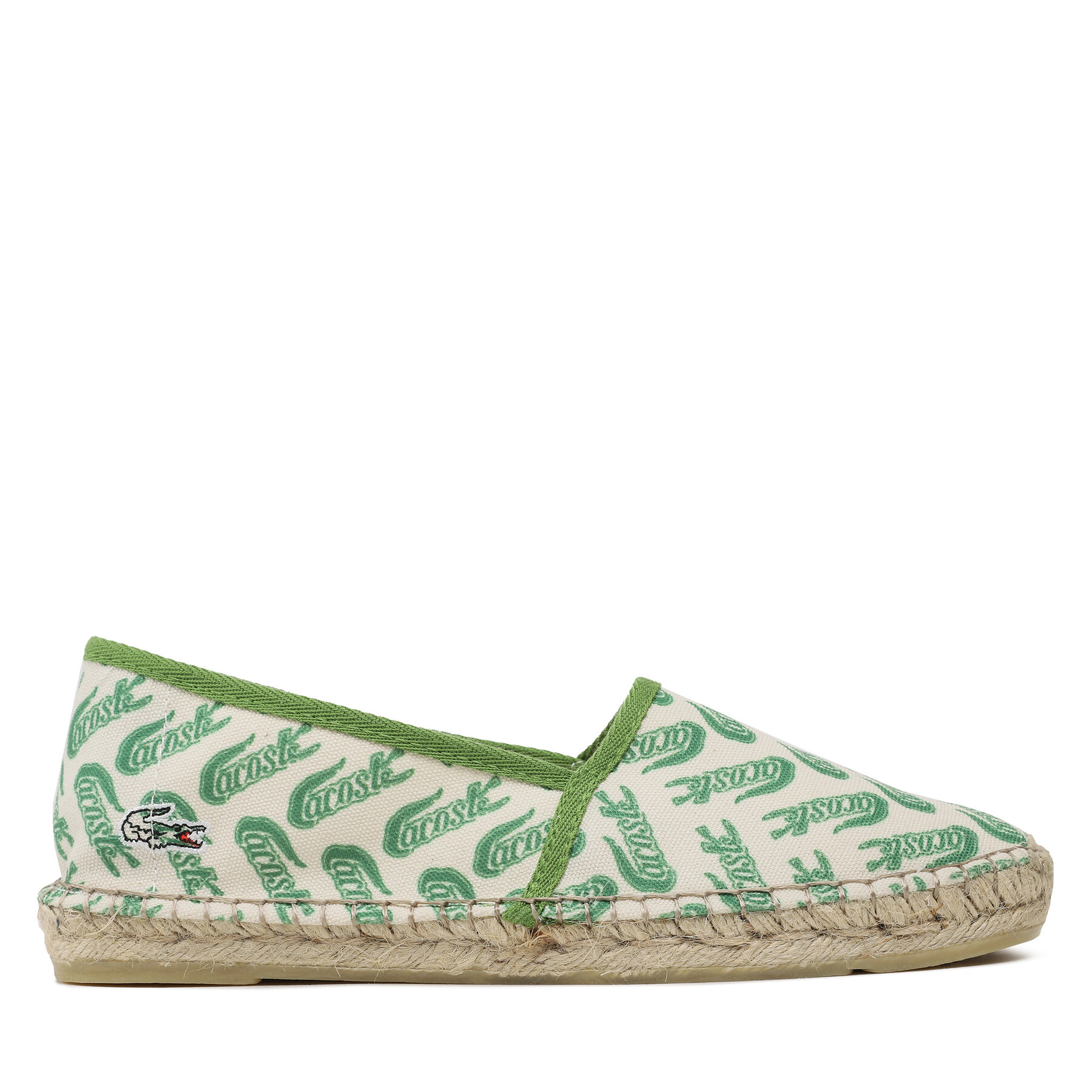 Espadrilles Lacoste Uhabia 123 2 Cma 745CMA0041WG1 Off Wht/Grn von Lacoste