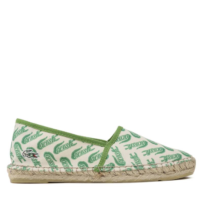 Espadrilles Lacoste Uhabia 123 2 Cma 745CMA0041WG1 Off Wht/Grn von Lacoste