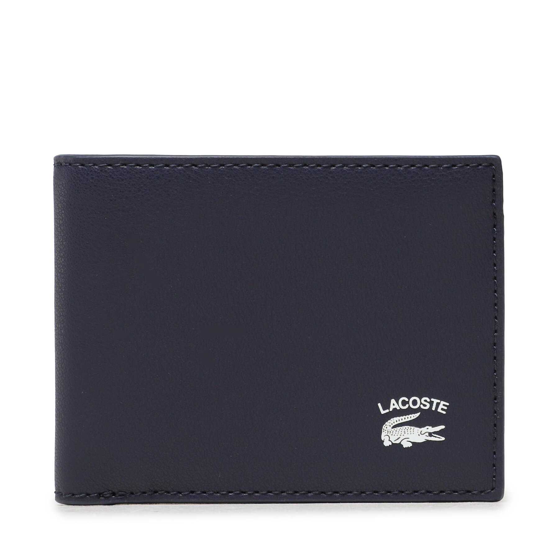 Große Herren Geldbörse Lacoste S Billfold NH4014PN Marine 166 von Lacoste