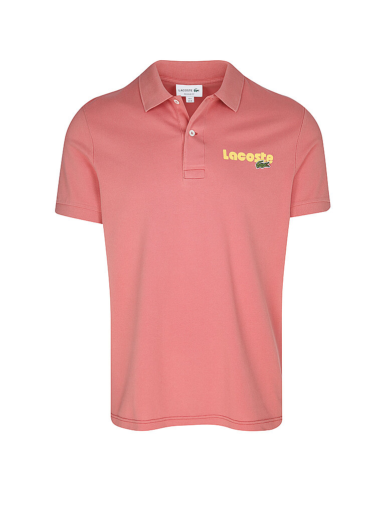 LACOSTE Poloshirt orange | M von Lacoste