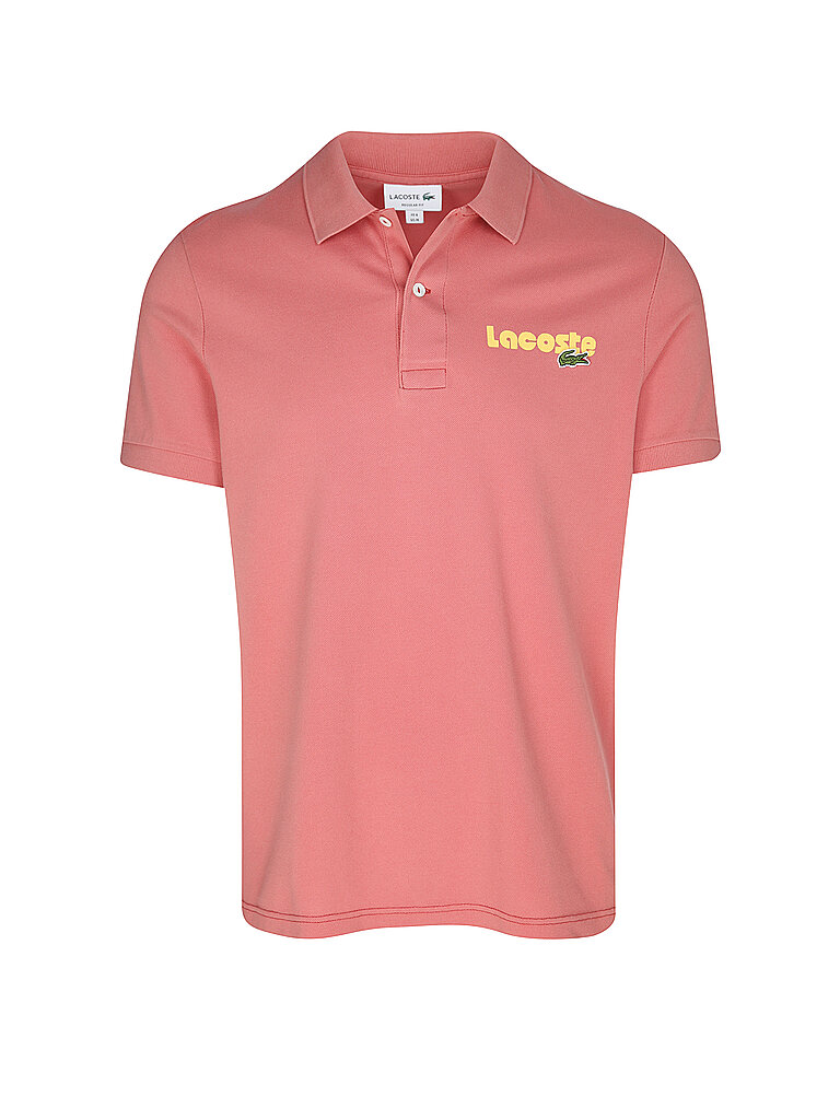 LACOSTE Poloshirt orange | XL von Lacoste