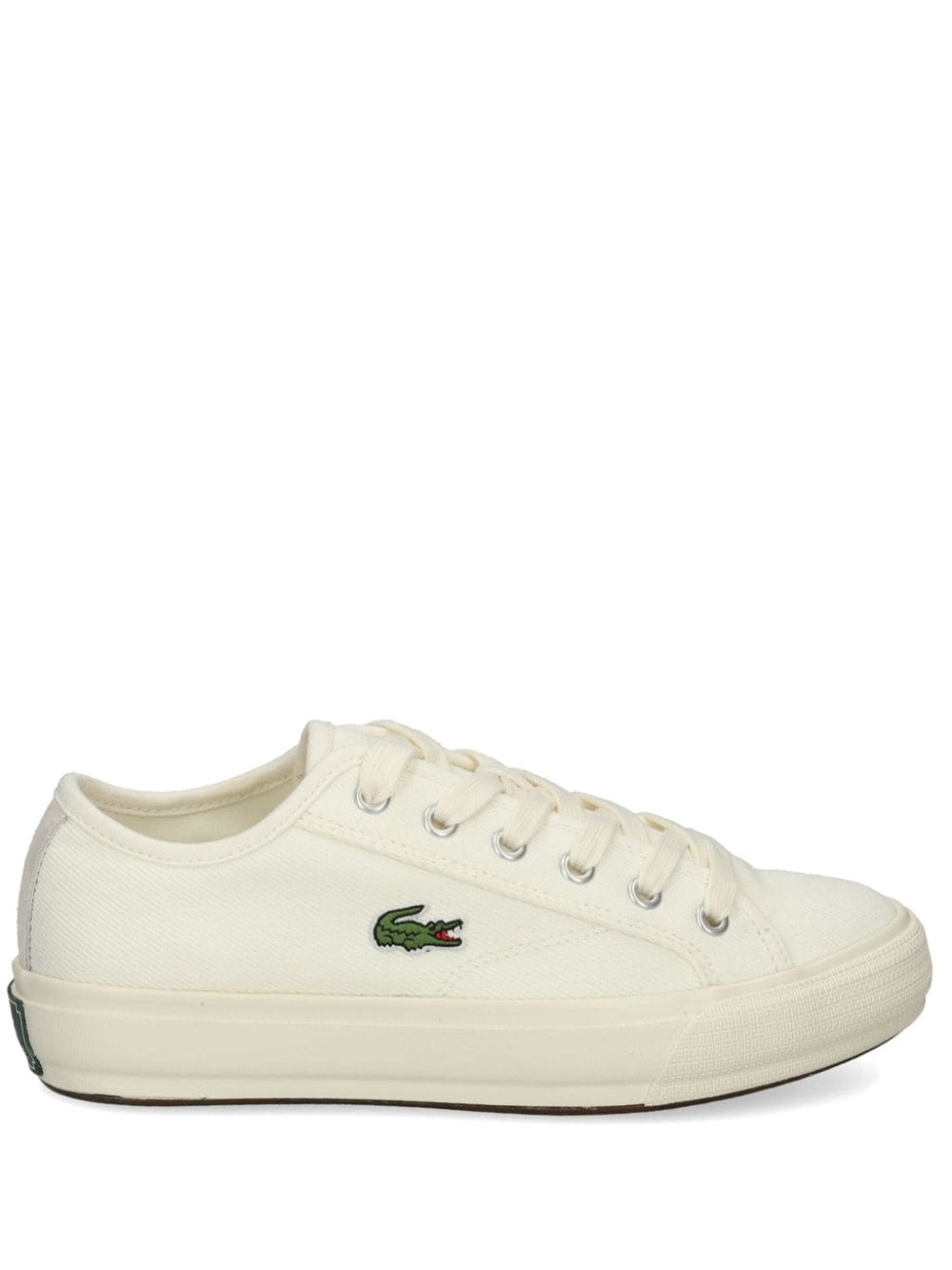 Lacoste Backcourt canvas sneakers - White von Lacoste