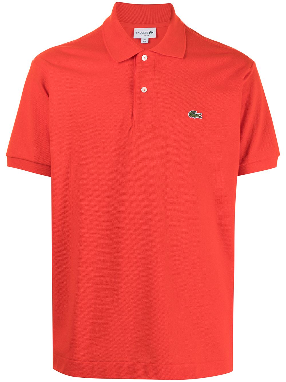 Lacoste Classic appliqué-logo polo shirt - Red von Lacoste