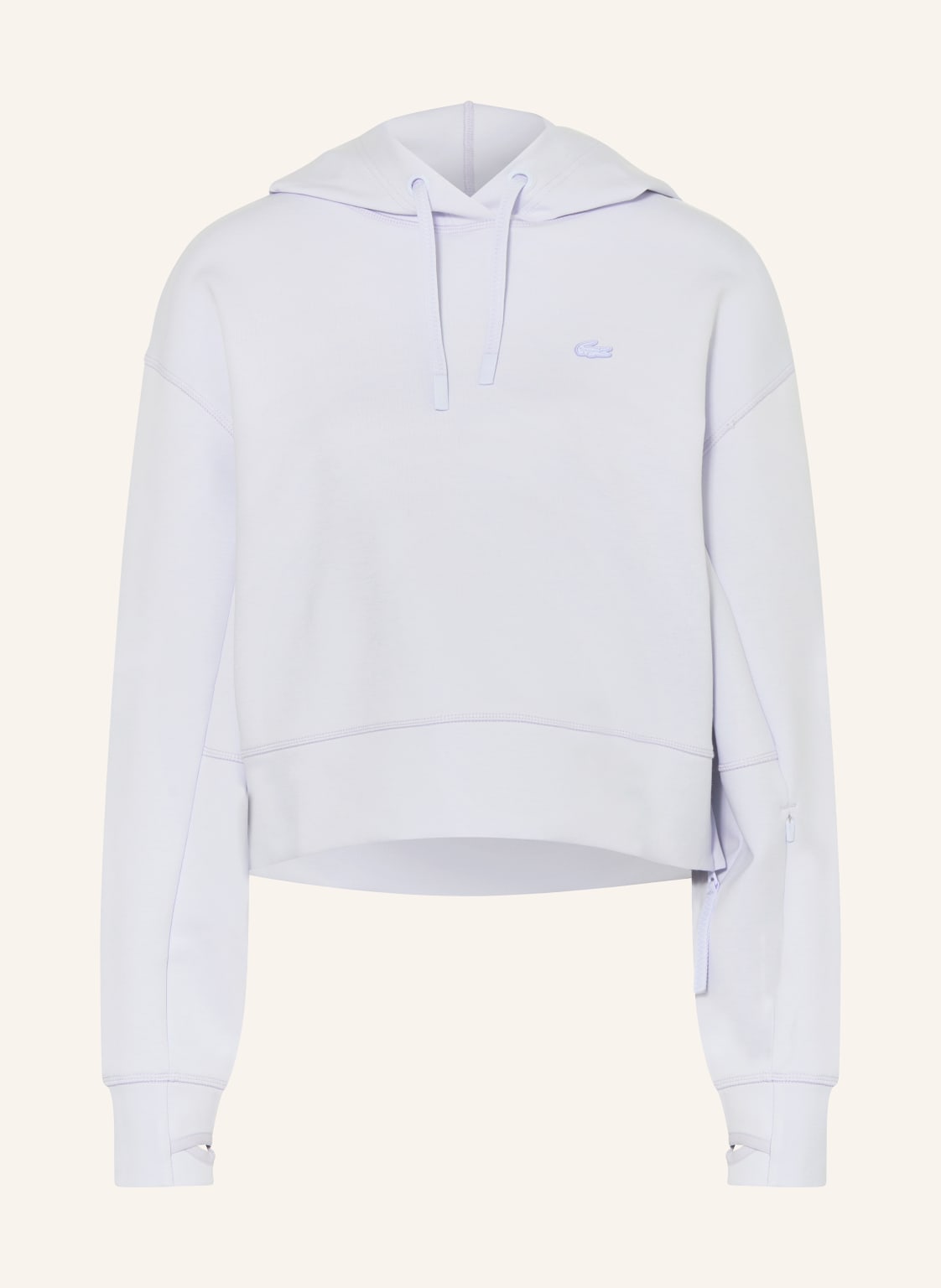 Lacoste Cropped-Hoodie blau von Lacoste