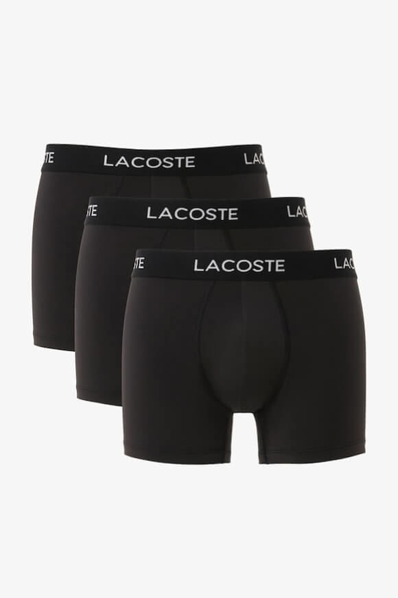 Lacoste Dreierpack Boxershorts | Black | Herren  | L von Lacoste