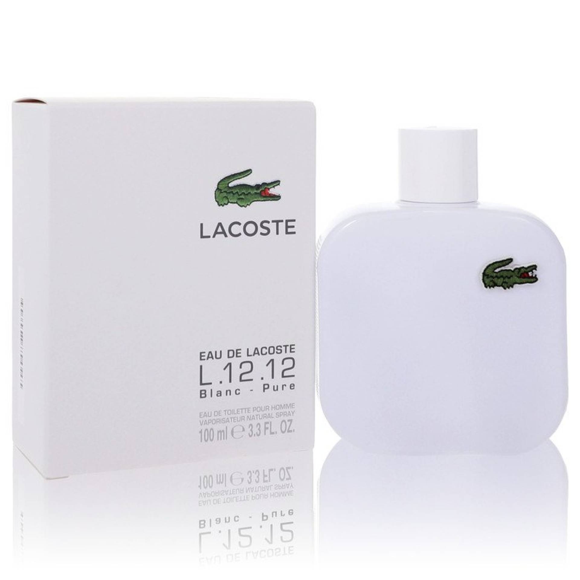 Lacoste Eau De  L.12.12 Blanc Eau De Toilette Spray 100 ml von Lacoste